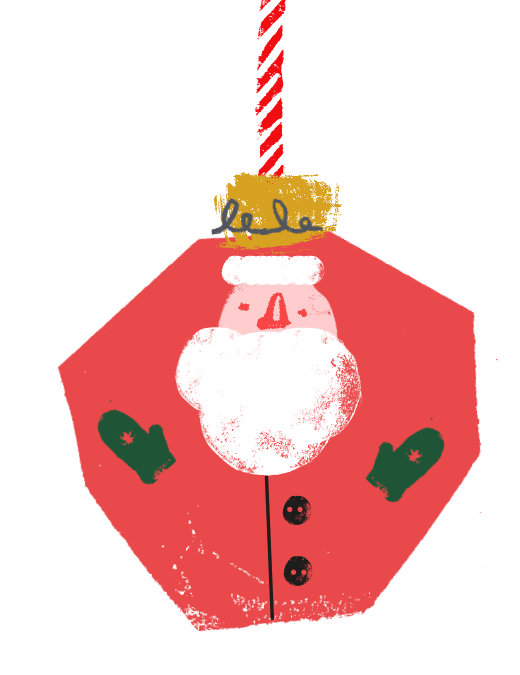 Santa Bauble